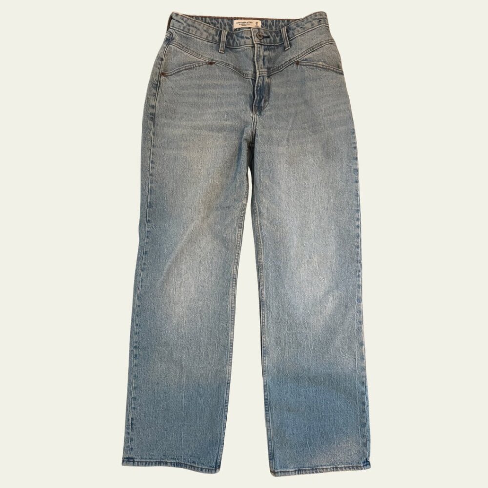 Abercrombie & Fitch The '90s Relaxed Jean — Curve Love, High Rise